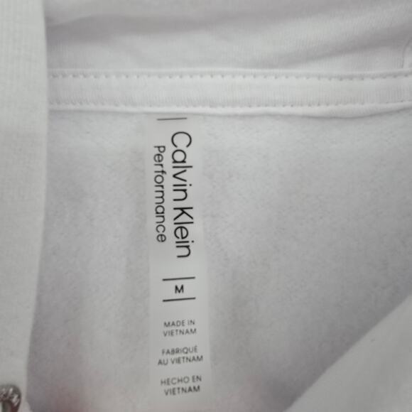 Calvin Klein Performance Women's Logo Cropped Oversized Hoodie Sweatshirt Size M - Picture 5 of 11